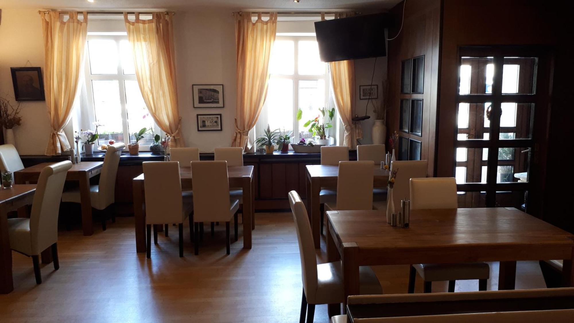 Hotel Krone Lindow Esterno foto